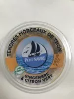 Mängden socker i Tendre morceaux de thon Gingembre et citron vert