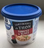 Mängden socker i Tartinades de Thon Tomates & Olives
