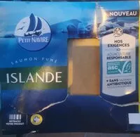 Mängden socker i Saumon fumé Islande
