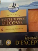 Mängden socker i Haute terre d'Ecosse - Saumon fumé