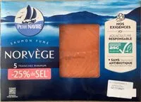 Mängden socker i Saumon fumé Norvège