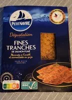 Mängden socker i saumon fumé  marinee aneth et yuzu