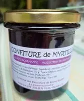 Mängden socker i Confiture de myrtilles