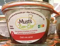 Mängden socker i Chili con carne