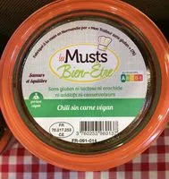 Mängden socker i Chili sin carne vegan