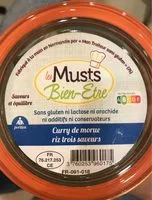 Mängden socker i Curry de morue riz trois saveurs