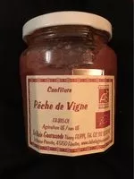 Mängden socker i Confiture Pêche de Vigne