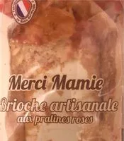 Mängden socker i Merci Mamie brioche artidanale aux pralines roses