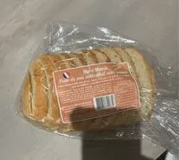 Mängden socker i Pain de mie artisanale aux graines