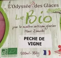 Mängden socker i Sorbet peche de vigne