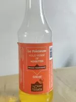 Mängden socker i La précieuse. huile vierge de noisette. Pression traditionnelle