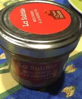 Mängden socker i Moutarde à la noisette