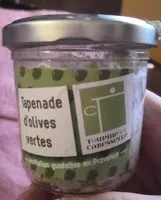 Mängden socker i Tapenade d'olives vertes