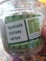 Mängden socker i Tapenade d'olive verte