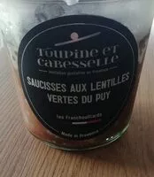 Mängden socker i Saucisses aux lentilles