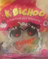 Mängden socker i Tétines - Confiserie gélifiée aromatisée