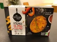 Mängden socker i Steaks de pois chiches poivrons-cumin