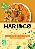Mängden socker i Couscous végétal bio
