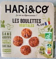 Mängden socker i Les boulettes végétales