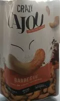 Mängden socker i Noix de cajou torréfiées barbecue