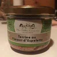 Mängden socker i Terrine au piment d'Espelette