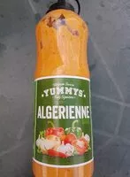Mängden socker i Sauce algérienne