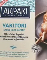 Mängden socker i Yakitori sauce soja sucrée
