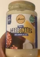 Mängden socker i Sauce carbonnara
