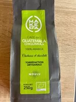 Mängden socker i Café bio Guatemala Chiquimula