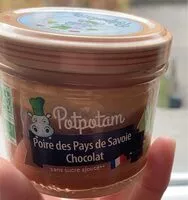 Mängden socker i Poire des pays de savoie chocolat