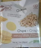 Mängden socker i Chips à base de quinoa