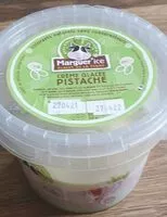 Mängden socker i Creme glacee pistache