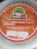 Mängden socker i Crème glacée Caramel beurre salé