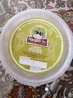 Mängden socker i Sorbet poire