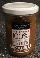 Mängden socker i Épurés de mirabelle