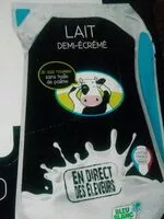 Mängden socker i Lait demi-écrémé stérilisé u.h.t
