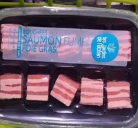 Mängden socker i Bouchées de saumon fumé et foie gras