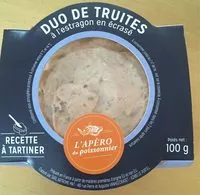 Mängden socker i Duo de truites à l'estragon