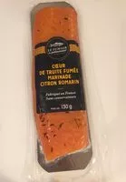 Mängden socker i Coeur de truite fumée marinade citron romarin