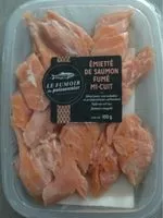 Mängden socker i Émietté de saumon fumé mi-cuit
