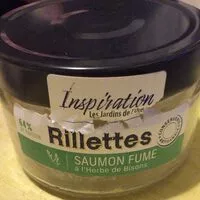 Mängden socker i Rillettes de saumon fumé à l'herbe de bisons