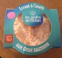 Mängden socker i Ecrasé à l'aneth et aux deux saumons