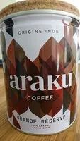 Mängden socker i Araku coffee Grande réserve Origine Inde
