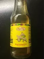 Mängden socker i Sirop de gingembre