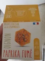 Mängden socker i Biscuits paprika fumé oignon
