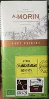 Mängden socker i Chocolat Pérou Chanchamayo noir 63%