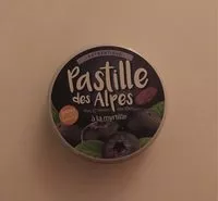 Mängden socker i Pastille des Alpes à la myrtille