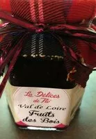 Mängden socker i Confiture Fruits des Bois