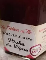 Mängden socker i Confiture pêche de vigne