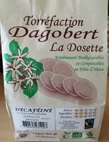 Mängden socker i Décaféiné dosettes